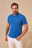 Trendyol Male Colar Jacquard Polo Collar T-Shirt TMNSS20PO0009 S Clothing Fashion