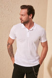 Trendyol Male Colar Jacquard Polo Collar T-Shirt TMNSS20PO0009 S Clothing Fashion