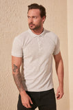 Trendyol Male Colar Jacquard Polo Collar T-Shirt TMNSS20PO0009 S Clothing Fashion