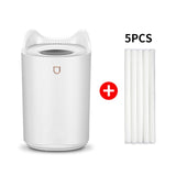 3L Air Humidifier Essential Oil Aroma Diffuser Double Nozzle With Coloful LED Light Ultrasonic Humidifiers Aromatherapy Diffuser