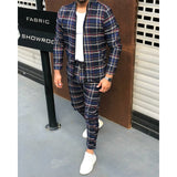 New Gentlemen Tracksuit Set Jackets Sets Men zipper Suit Men