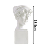 Modern Nordic Style Human Head Portrait Vase