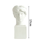 Modern Nordic Style Human Head Portrait Vase
