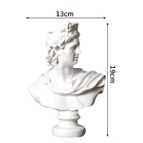 Modern Nordic Style Human Head Portrait Vase