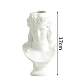 Modern Nordic Style Human Head Portrait Vase