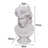 Modern Nordic Style Human Head Portrait Vase