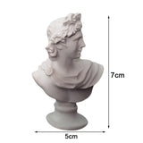 Modern Nordic Style Human Head Portrait Vase