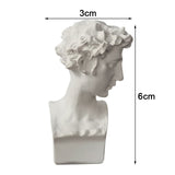 Modern Nordic Style Human Head Portrait Vase