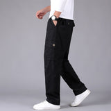 Cargo Pants with Microfiber Clothing and Drawstring Type