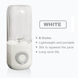 DTVANE 6 Cutter Mini Portable Juicers USB Electric Mixer Fruit Smoothie Blender For Machine Food Processor Maker Juice Extractor