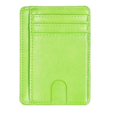 THINKTHENDO Slim RFID Blocking Leather Wallet Credit ID Card Holder Purse Money Case for Men Women 2020 Fashion Bag 11.5x8x0.5cm