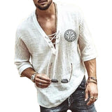 SHUJIN New Mens Spring Summer Casual Shirt Short Sleeve Cotton Linen Shirts Men Loose Collar Button Shirt silk Chemise Homme