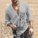 SHUJIN New Mens Spring Summer Casual Shirt Short Sleeve Cotton Linen Shirts Men Loose Collar Button Shirt silk Chemise Homme
