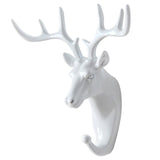 Wall Hanging Hook Deer Antlers Wall Coat Rack For Clothes Self Adhesive Display Racks Key Hanger Wall Storage Horns Hangers