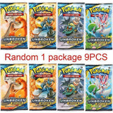 9pcs Pokemon Cards GX Tag Team Vmax EX Mega Energy Shining Pokemon Card Game  Carte Trading Collection Cards Pokemon Cards