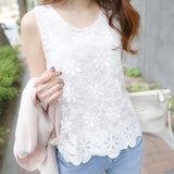 Womens Blouse Shirt Femininas Summer Tops and Blouses Lace
