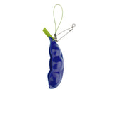 Fidget Squishy Toys Decompression Antistress Toys Squeeze Peas Beans Keychain Relief for Adult Kids Rubber Stress Reliever Toy