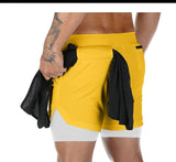 New running shorts summer mens gym fitness bodybuilding training quick-drying shorts
