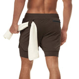 New running shorts summer mens gym fitness bodybuilding training quick-drying shorts