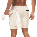 New running shorts summer mens gym fitness bodybuilding training quick-drying shorts