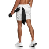 New running shorts summer mens gym fitness bodybuilding training quick-drying shorts