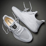 Breathable White Trendy Sneakers Men Original Casual