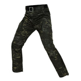 NEW Men's Tactical Multiple Pocket Elastic Slim Fit Cargo Pants 5XL