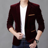 Luxury Men Blazer New Autumn Fashion Brand High Quality Classic Busines Coat Slim Fit Men Suit Terno Masculino Blazers Men
