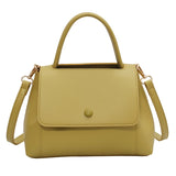 Fashion Simply PU Leather Crossbody Bag For Women 2020 winter Solid Color Shoulder Messenger Bag Lady Chain Travel Small Handbag