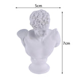 Modern Nordic Style Human Head Portrait Vase