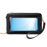 Women Messenger Square Handbag with Cloth Pattern & Turn Lock Design