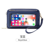 Women Messenger Square Handbag with Cloth Pattern & Turn Lock Design