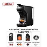 HiBREW Coffee Machine 19 Bar 3in1&4in1 Multiple  Capsule Espresso  Cafetera , Pod  Coffee Maker Dolce Milk&Nexpresso &Powder  H1
