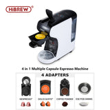 HiBREW Coffee Machine 19 Bar 3in1&4in1 Multiple  Capsule Espresso  Cafetera , Pod  Coffee Maker Dolce Milk&Nexpresso &Powder  H1