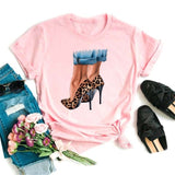Maycaur Hot Sales Printed Female Tshirt Women Fashion Graphic Printed T-Shirt Harajuku Korean Style Short Sleeves Clothes Female