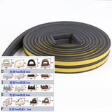 10 Meters DIPE Self-Adhesive Anti-Collision Foam Sealing Strip