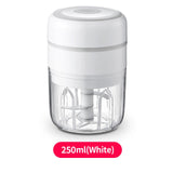 Electric Kitchen Chopper Garlic Masher Meat Grinder Mini Food Garlic Vegetable Chopper Crusher Rechargeable Food Processor