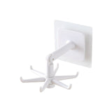 Kitchen Rotate Storage Rack Cupboard Shelf Hanging Hook Organizer Closet Clothes Shelf Hanger Wardrobe Holder Kitchen Storage