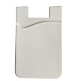 Double Pocket Elastic Stretch Silicone Cell Phone ID Credit Card Holder Sticker Universal Wallet Case Card Holder