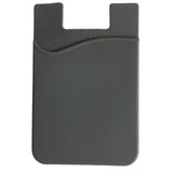 Double Pocket Elastic Stretch Silicone Cell Phone ID Credit Card Holder Sticker Universal Wallet Case Card Holder