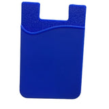 Double Pocket Elastic Stretch Silicone Cell Phone ID Credit Card Holder Sticker Universal Wallet Case Card Holder