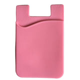Double Pocket Elastic Stretch Silicone Cell Phone ID Credit Card Holder Sticker Universal Wallet Case Card Holder