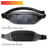 Hk Men Fanny Pack for Outdoor Sports Waist Belt Bag