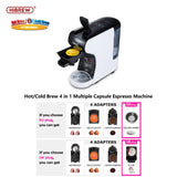 HiBREW Coffee Machine 19 Bar 3in1&4in1 Multiple  Capsule Espresso  Cafetera , Pod  Coffee Maker Dolce Milk&Nexpresso &Powder  H1