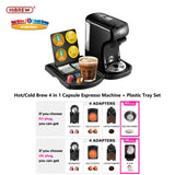HiBREW Coffee Machine 19 Bar 3in1&4in1 Multiple  Capsule Espresso  Cafetera , Pod  Coffee Maker Dolce Milk&Nexpresso &Powder  H1