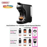 HiBREW Coffee Machine 19 Bar 3in1&4in1 Multiple  Capsule Espresso  Cafetera , Pod  Coffee Maker Dolce Milk&Nexpresso &Powder  H1