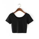 Punk Vintage Rhinestone Spider Goth Graphic T Shirt Women Y2k Style Crop Top O-neck Tshirt Black Streetwear Short Sleeve T-shirt