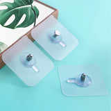 6PCs PVC Strong Durable Adhesive Nails Waterproof Seamless Wall Hook