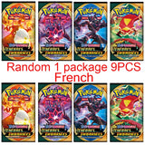 9pcs Pokemon Cards GX Tag Team Vmax EX Mega Energy Shining Pokemon Card Game  Carte Trading Collection Cards Pokemon Cards