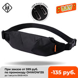 Hk Men Fanny Pack Teenager Outdoor Sports Running Cycling Waist Bag Pack Male Fashion Shoulder Belt Bag Travel Phone Pouch Bags